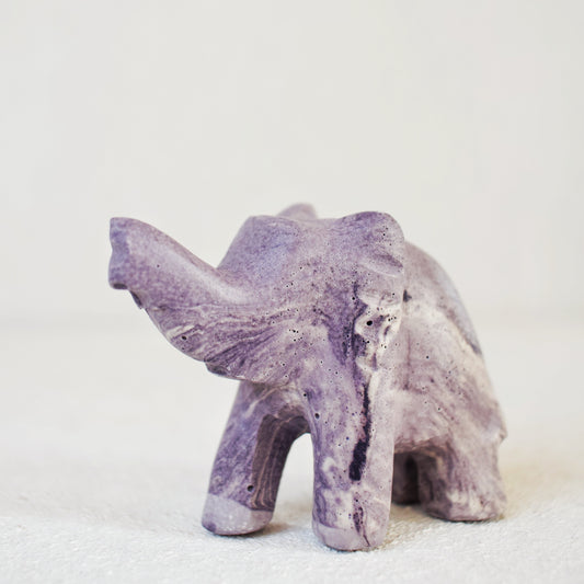 Marble Elephant Decorative Sculpture
